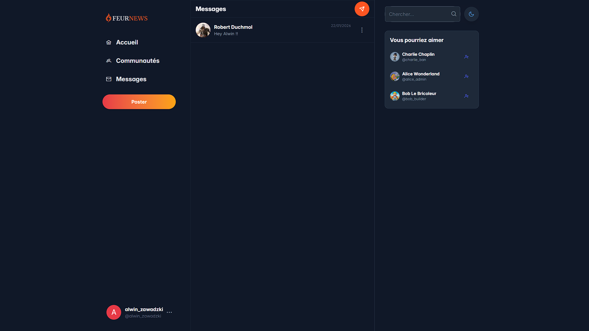FeurNews Conversations Page